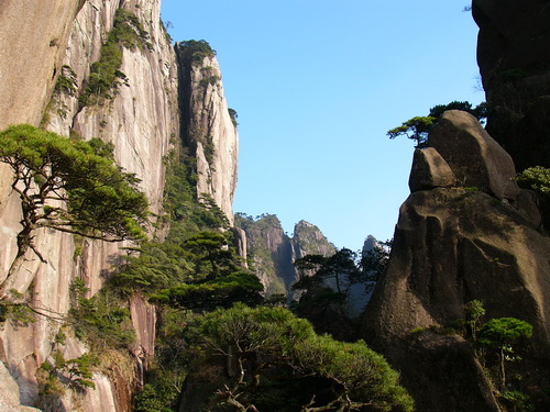 三清峭壁  摄于江西三清山